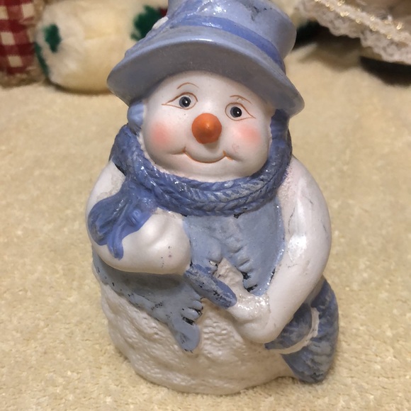 K's Collection 2 Snowman Figurines - Christmas Decoration 5.75”x 4” - 3 lbs - Picture 2 of 13